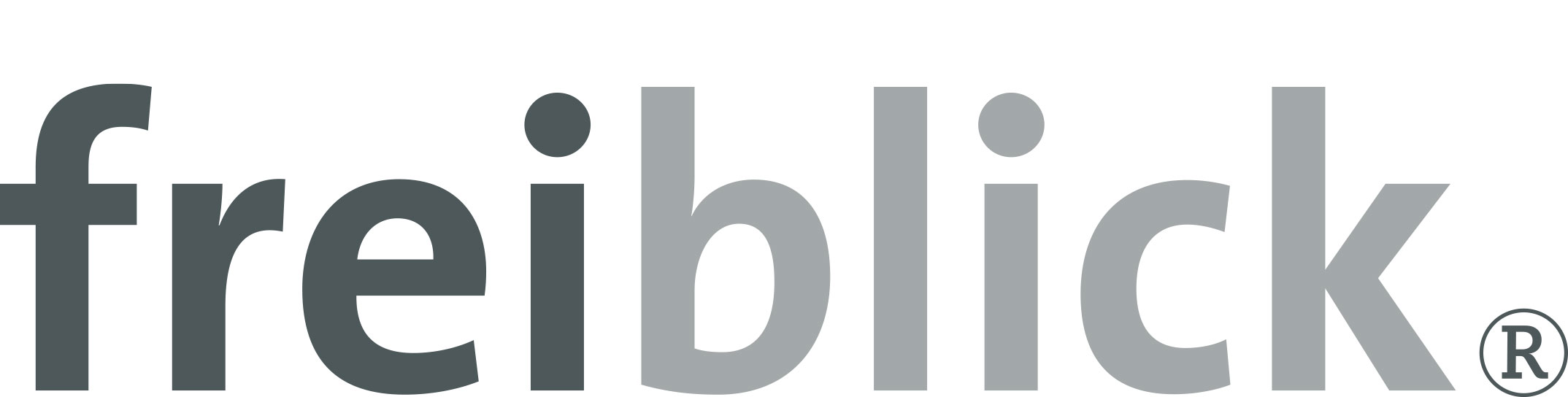 Logo, Schriftzug »freiblick« – Corporate Design Freise & Sohn Optikprodukte