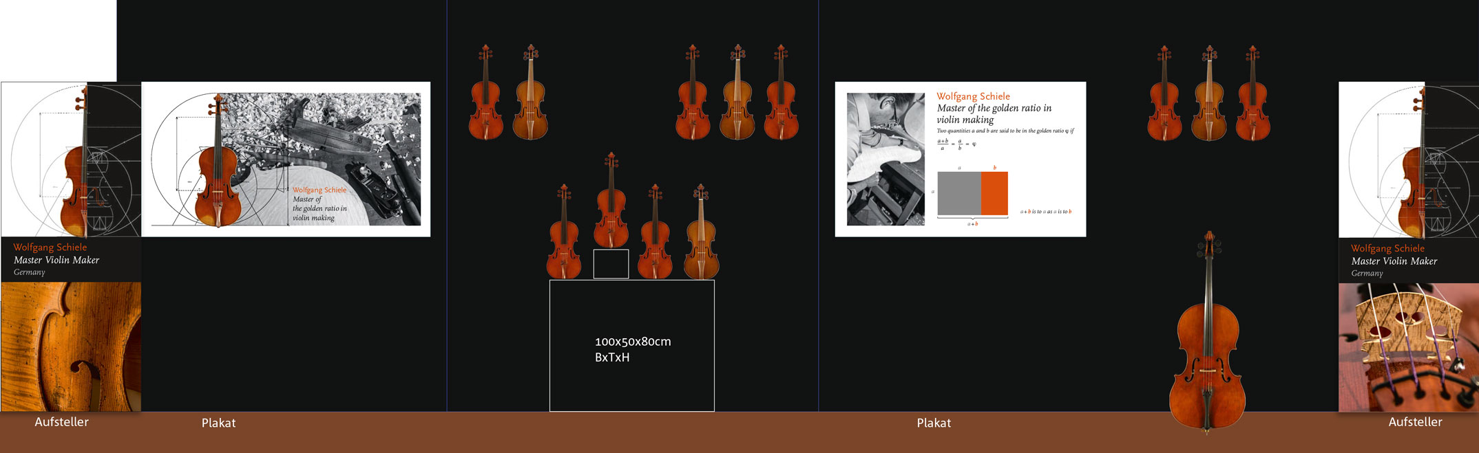 Messestand – Corporate Design Wolfgang Schiele Geigenbaumeister
